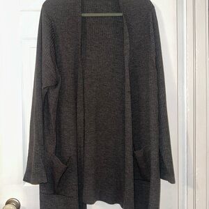 Eileen Fisher Open Front Cardigan Sweater
